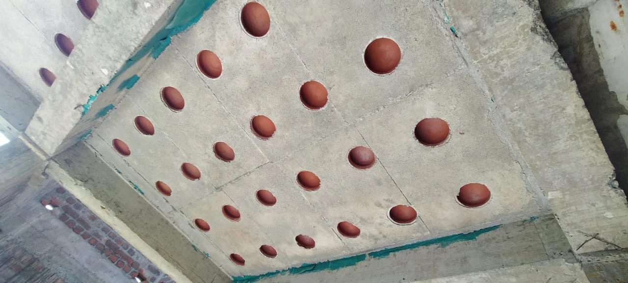 Filler Slab Ceiling View
